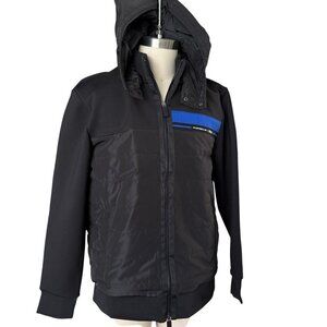 Hugo Boss‎ Porsche Skiles 32 Black Hooded Jacket, Sz. Med